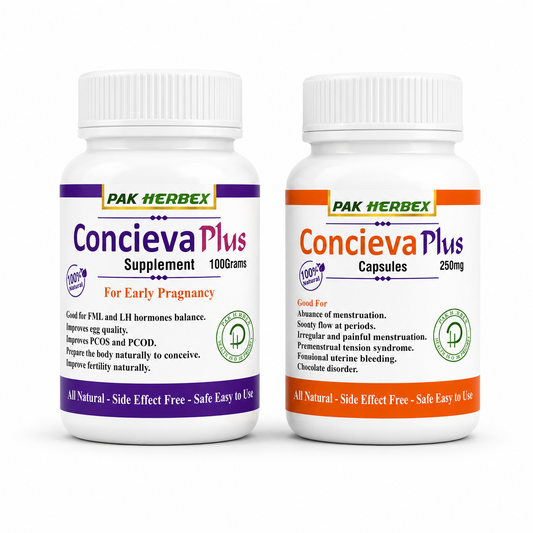 Concievea Plus (Capsules + Supplement)